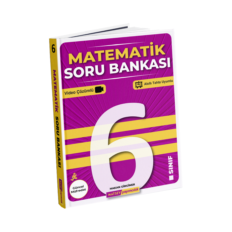 6. Sınıf Matematik Soru Bankası kitabı kapağı — 2026-2027